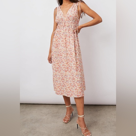 Rails Dresses & Skirts - Rails Constantine Floral Midi Dress Multi Wildflower Sleeveless